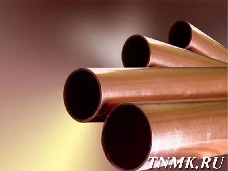 Труба бронзовая 308х8 мм БрАЖ9-4 ТУ 48-21-418-74 купить в Магнитогорске