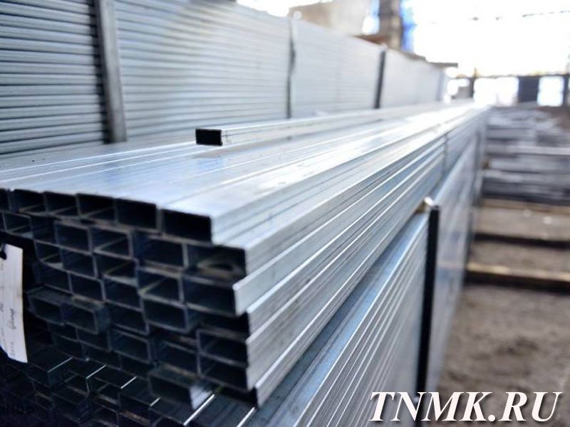 Труба профильная оцинкованная 100×60х4 мм ст. 20 купить в Магнитогорске
