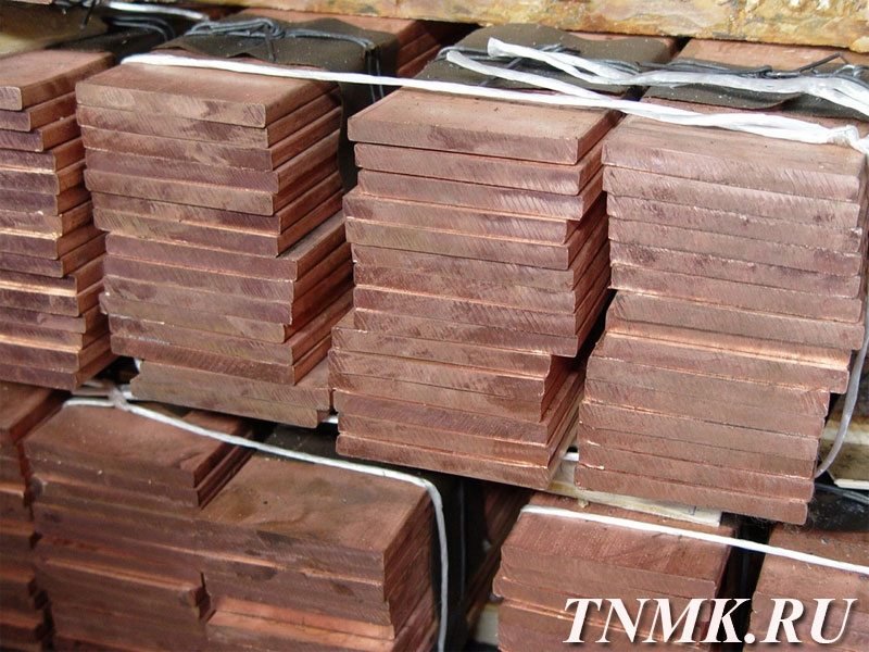 Плита бронзовая 100х600х1500 мм БРАЖЛ 9-3 купить в Магнитогорске