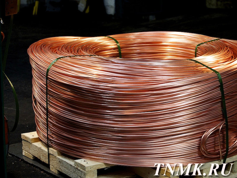 Проволока медная ММ 1,5 мм в бухте купить в Магнитогорске